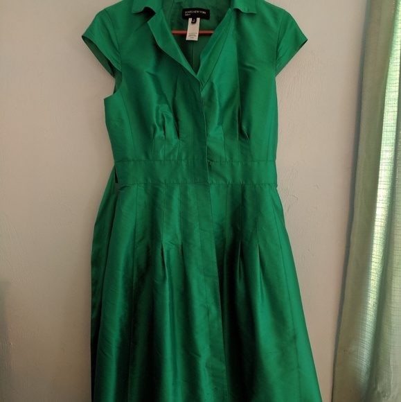 Jones New York Emerald Green Dress- NWT! - Picture 5 of 6